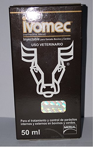 Ivomec [1% Ivermectin] for Cattle & Swine, 50 ml.