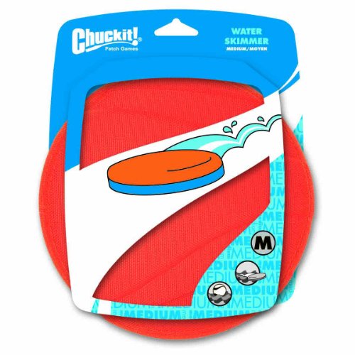 Chuckit Water Skimmer Flying Disc for Dogs, Medium