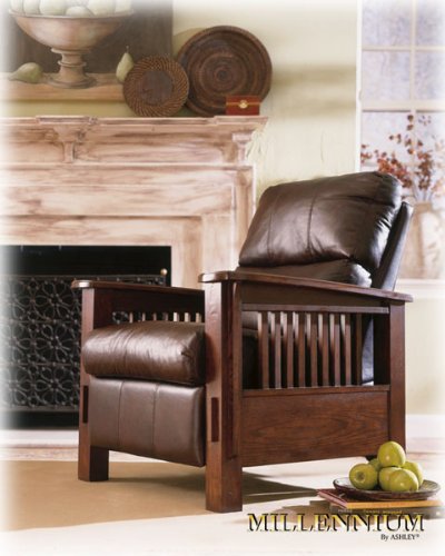 Monarch Valley Harness High Leg Recliner By Ashley Furniture