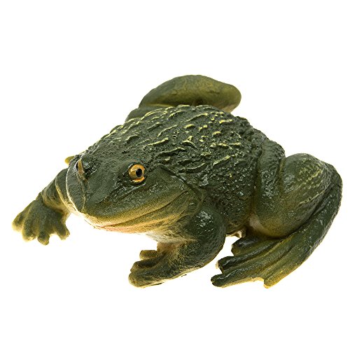 VASL Hand-painted Garden Ornament Collectable Life-like Frog Sculpture