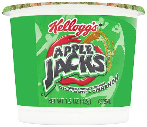 Apple Jacks Cereal-in-a-Cup, 1.5-Ounce Cups (Pack of 60)