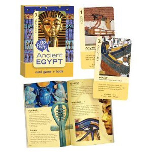 Birdcage Ancient Egypt Press Go Fish Cards & Book