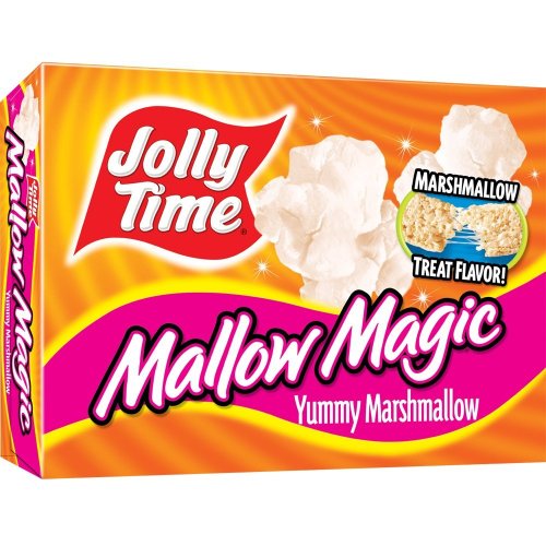 Jolly Time Mallow Magic Marshmallow Flavor Microwave Popcorn, 2-Count Boxes (Pack of 2)