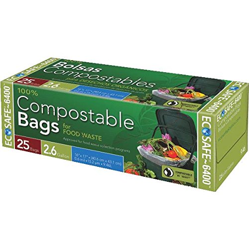 EcoSafe-6400 Compostable Food Waste Trash Bag