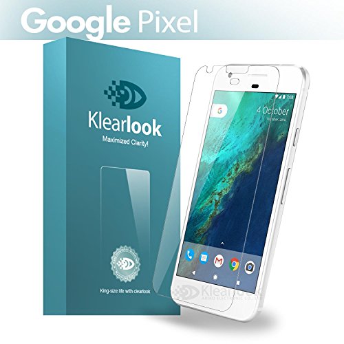 [2-Pack] Klearlook Google Pixel [Scratch Proof & Ultra Clear] 9H Tempered Glass Screen Protector