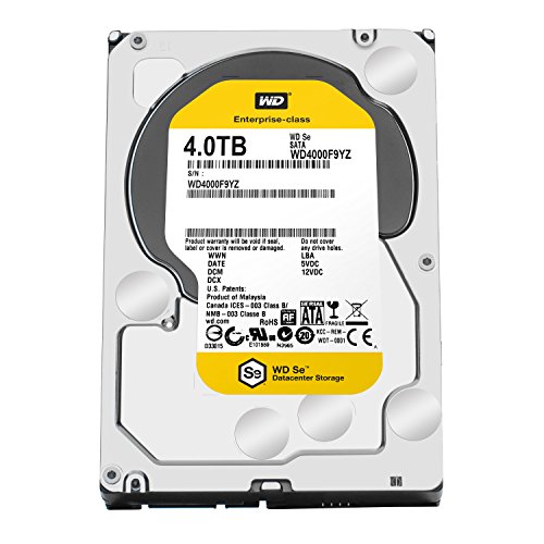 WD SE 4 TB 7200 RPM 3.5-inch SATA-600 internal Hard drive - buffer: 64 MB