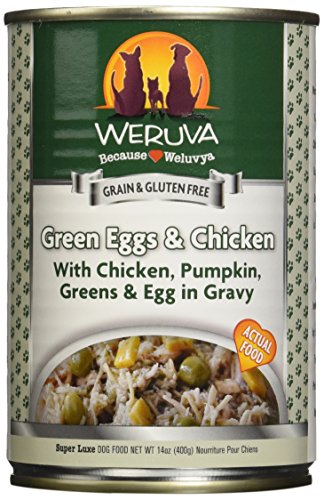 Weruva Chicken and Egg in Gravy Dog Food, 14.0 oz, Pack of 12