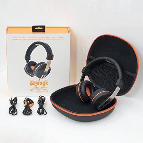 Orange 'O' Edition On-Ear Closed-Back Headphones