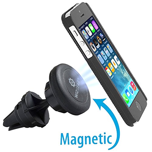 WizGear Universal Air Vent Magnetic Car Mount Holder with an Extended Swivel Head