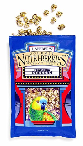 Parrot Popcorn Nutri-berries [1 lb] Bag