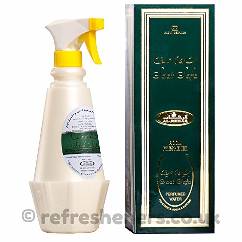 Al Rehab Fabric & Linen Spray Odour Concealing Perfumed Water Spray for Sofas, Bedding, Carpets, Curtains (Saat Safa)
