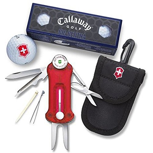 Victorinox Swiss Army Golf Tool With Callaway Golf Balls