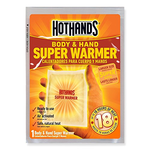 HotHands Body & Hand Super Warmers (80 Pack With Carrying Pouch)