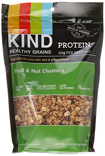 KIND Healthy Grains Healthy Grains Clusters, Fruit and Nut, Gluten Free, 11 Ounce Bag