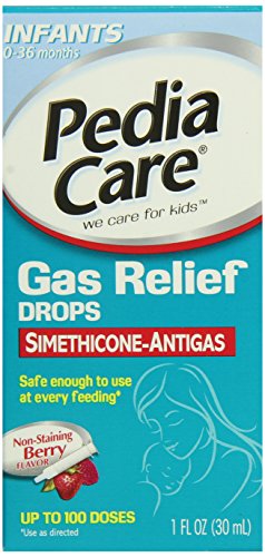 Pediacare Infant Non-Staining Gas Relief Drops, Berry Flavor, 1 Fluid Ounce