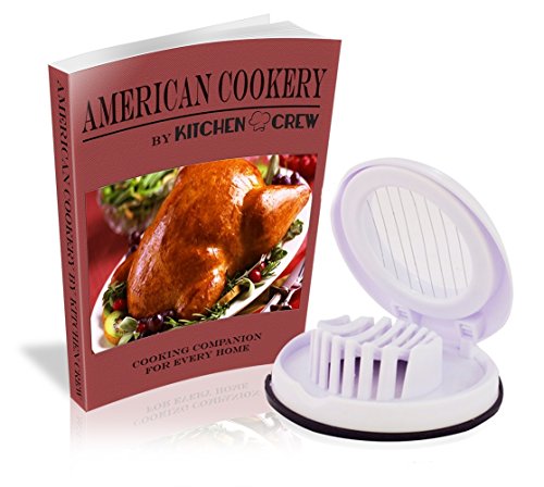 Egg Slicer - Best Compact Kitchen Gadget - New Professional Chef Cook - White - Dishwasher Safe -