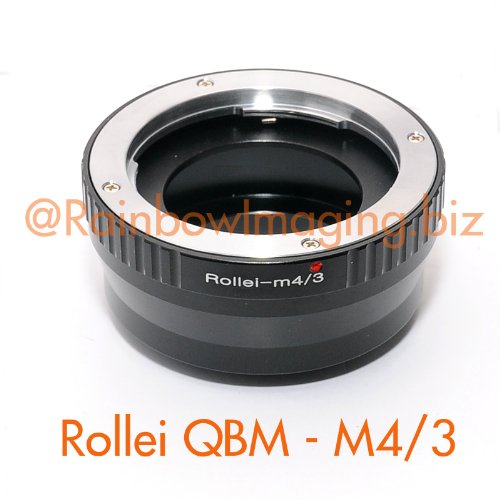 Fotasy AMRQ Rollei QBM SL35 Lens to Micro Four Thirds M43 MFT System Camera Mount Adapter