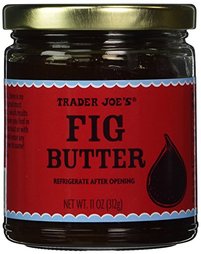 Pack of 2 Trader Joe's Fig Butter - 11oz., / 312g. - No Artificial Colors, Flavors or Preservatives.
