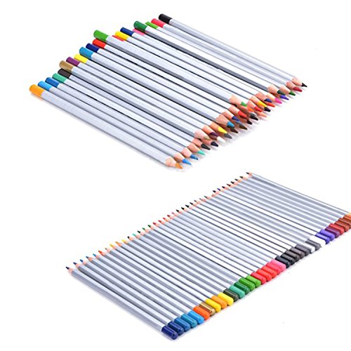 EcoCity 48-color Colored Pencils, Drawing Pencils for Sketch. Secret Garden Coloring - 48 Color