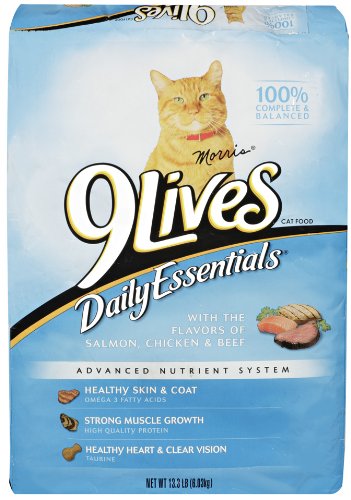 9 Lives Daily Essentials, 13.3-Pound Bag