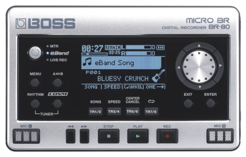 BOSS BR-80 recording Multitracks