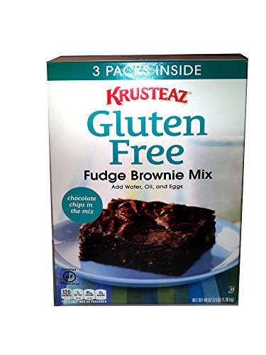 Krusteaz Gluten Free Fudge Brownie Mix with Chocolate Chips - 3lbs.