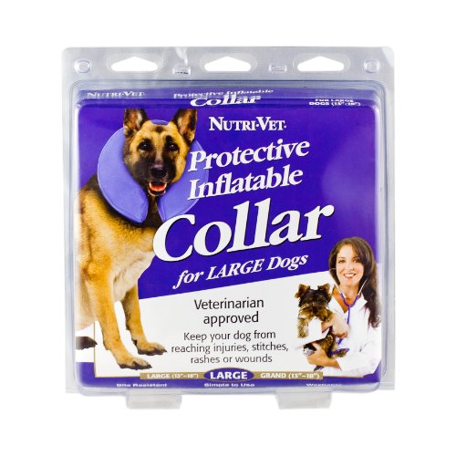 Nutri-Vet Protective Inflatable Collar for Dogs, Large