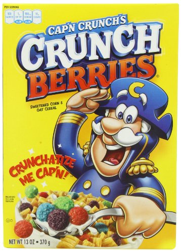 Quaker Cap'N'Crunch Crunch Berries 370g (Pack of 2)