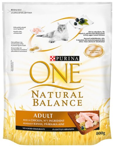 Purina ONE Natural Balance Chicken 800 g (Pack of 4)