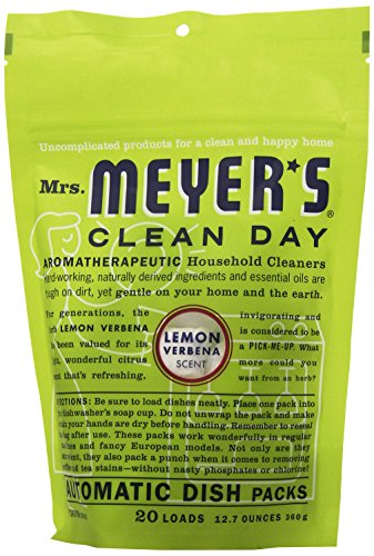 Mrs. Meyer's Clean Day Lemon Verbena Auto Dishwashing Packs, 12.7 Ounce