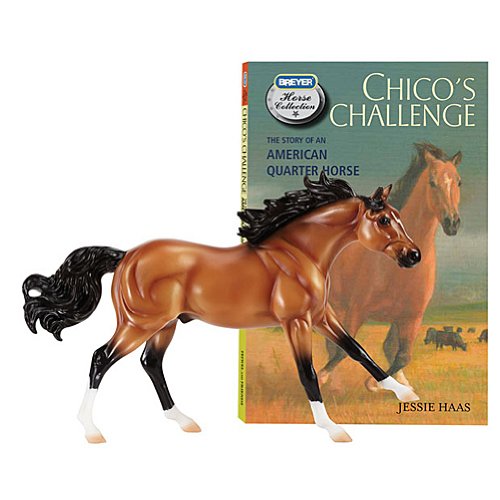 Breyer Chico's Challenge Classics Scale Model and Book Set