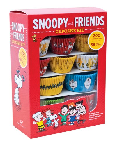 Snoopy and Friends Cupcake Kit: Decorate Your Cupcakes with Your Favorite Peanuts Characters