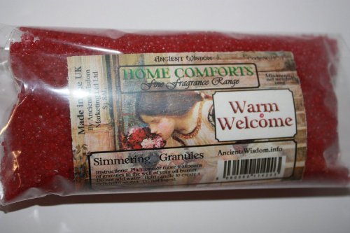 Warm Welcome (Entrance Hall) Home Comfort Simmering Granules 200g bag, Ideal for using in oil burners (instead of essential oils), scenting letters, putting in ashtrays to combat the smell, fragrancing and decorating vases & planters