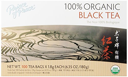 Prince of Peace Organic Black Tea - 100 Bags