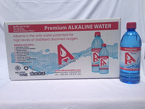 Alkame Water, 16.9 Fluid Ounce (Pack of 24)