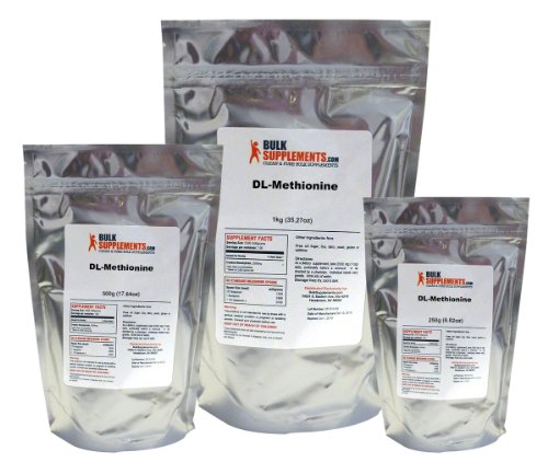 BulkSupplements Pure DL-Methionine Powder