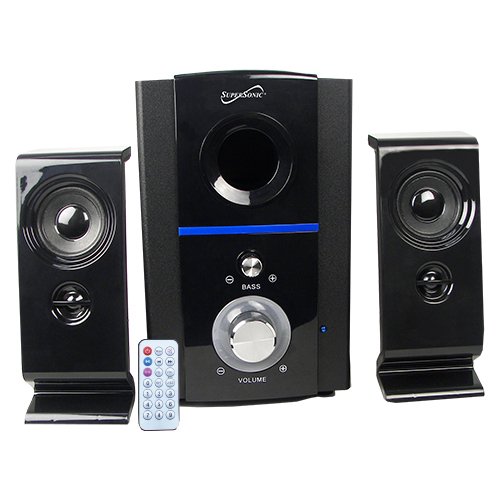 Supersonic SC-1126BT 2.1 BLUETOOTH MULTI MEDIA SPEAKER SYSTEM WITH REMOTE
