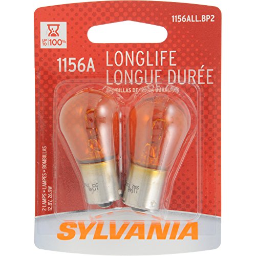 SYLVANIA 1156A Long Life Miniature Bulb, (Pack of 2)