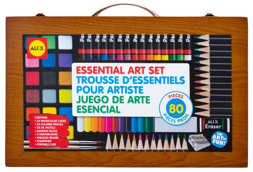 ALEX Toys Artist Studio Portable Essential Art Supplies Set
