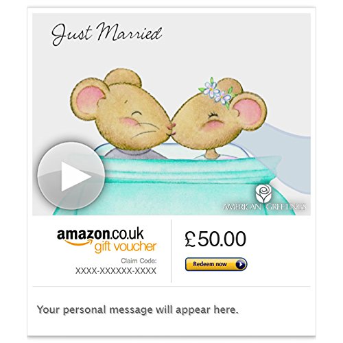 Just Married (Animated) - E-mail Amazon.co.uk Gift Voucher