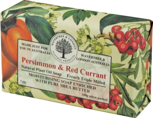 Wavertree & London Persimmon & Red Currant luxury soap (1 bar)