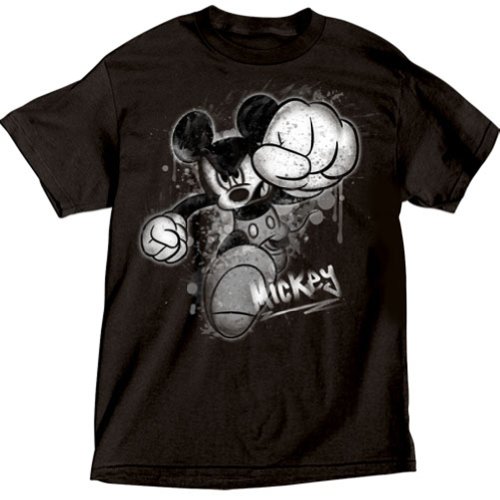 Disney Men's Mickey Mouse Smash T-Shirt