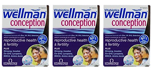 (3 PACK) - Vitabiotic - Wellman Conception | 30's | 3 PACK BUNDLE