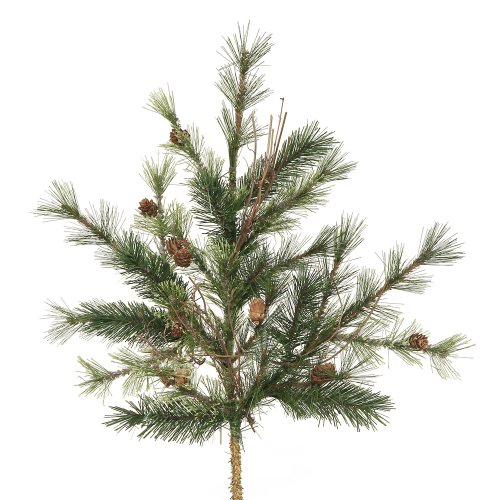 Vickerman Mixed Country Pine spray with Real Pine Cones, Grapevines & 27 tips, 24