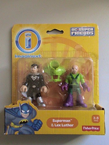 Imaginext DC Super Friends Mini Figure 2-Pack Superman & Lex Luthor