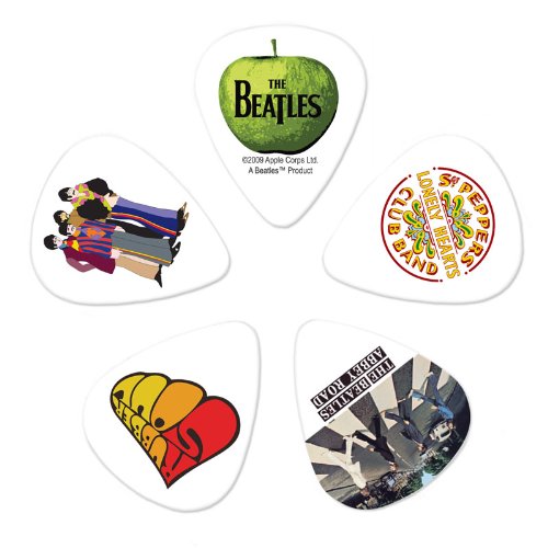 Planet Waves Beatles Guitar Picks, Albums, 10 pack, Medium