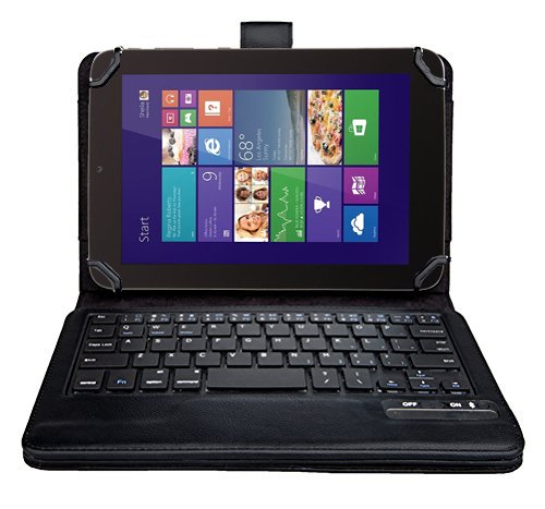 Winbook Tw801,Winbook Tw800,Winbook Tw802 Tablet Keyboard case, IVSO® Winbook Tw801,Winbook Tw800,Winbook Tw802 Bluetooth Keyboard Portfolio Case- DETACHABLE Bluetooth Keyboard Stand Case / Cover for Winbook Tw801,Winbook Tw800,Winbook Tw802 Tablet (Black)
