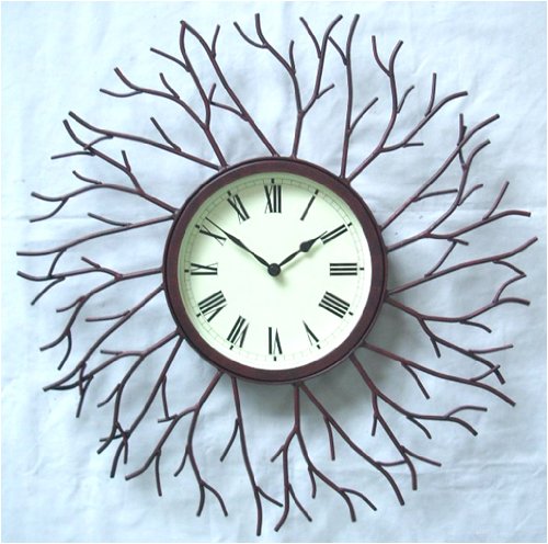 Branch Wall Clock