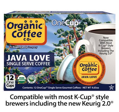San Francisco Bay Organic Coffee OneCup 72 ct. Java Love