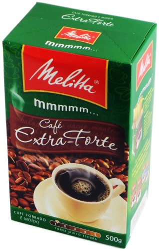 Melitta - Extra Strong Roasted Coffee - 17.6 oz (MULTI-PACK) | Café Torrado Extra Forte - 500g